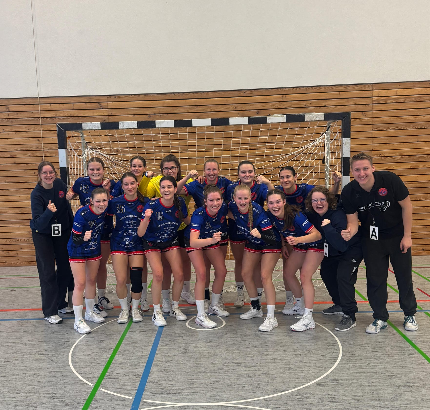 Mehr über den Artikel erfahren Auch im zweiten Spiel gewinnt die HSG Leudelsbach F2 gegen den TB Richen mit 34:11 (17:7)