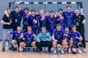 Mehr über den Artikel erfahren Torschlacht in Ludwigsburg: HSG Leudelsbach stürmt zum Auswärtssieg!