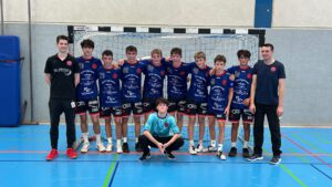 Mehr über den Artikel erfahren Männliche B-Jugend gewinnt in Möglingen erstes Saisonspiel gegen den EK Besigheim (24:20)
